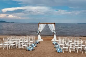 beach wedding